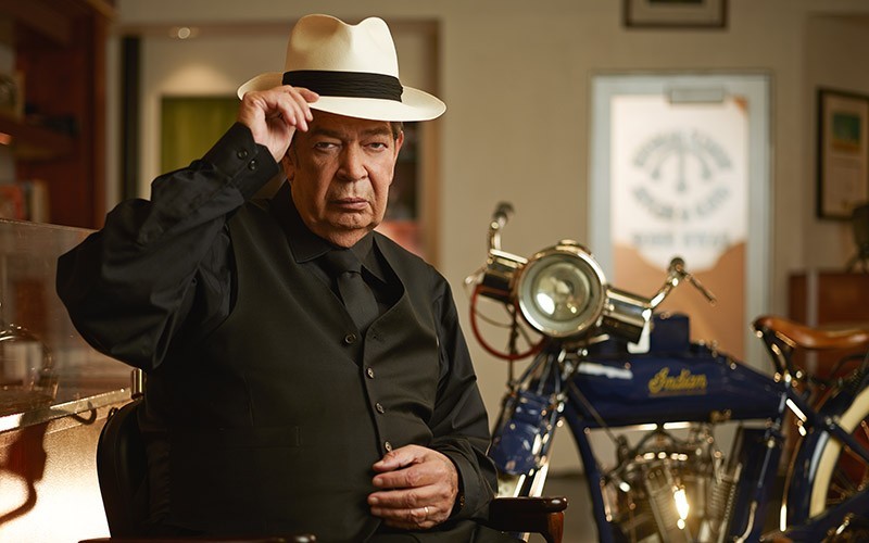 Richard Harrison has been an Old Man since he was 38 Years Old.