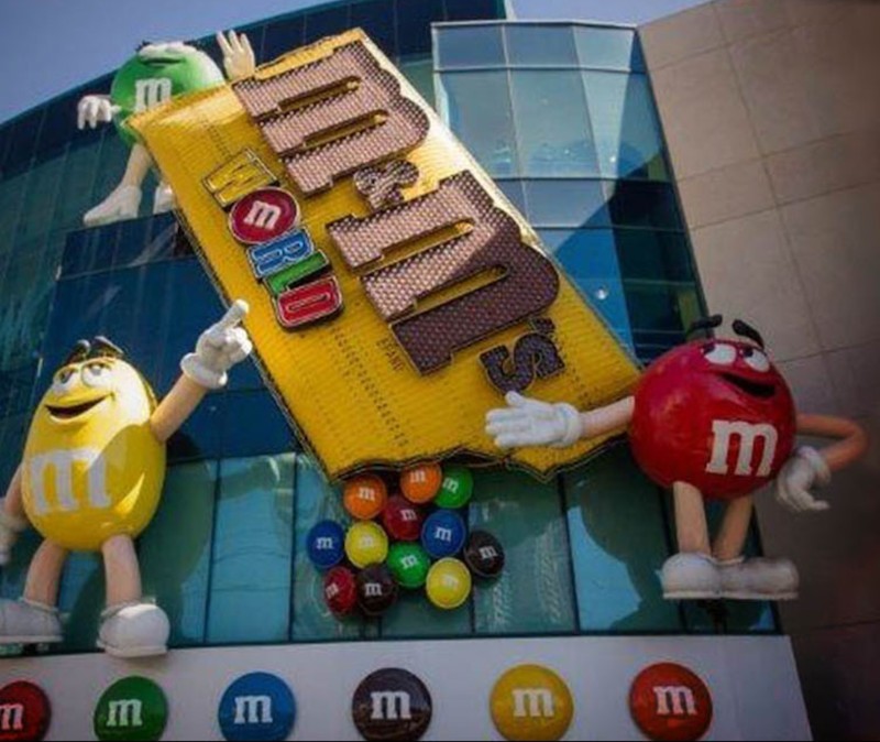 Visit the Giant M&amp;M’s Store on The Strip