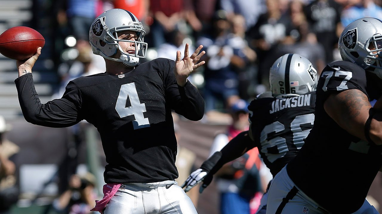 #1 Las Vegas Raiders Quarterback, Derek Carr