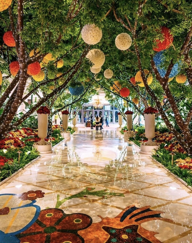 Explore The Garden At The Wynn
