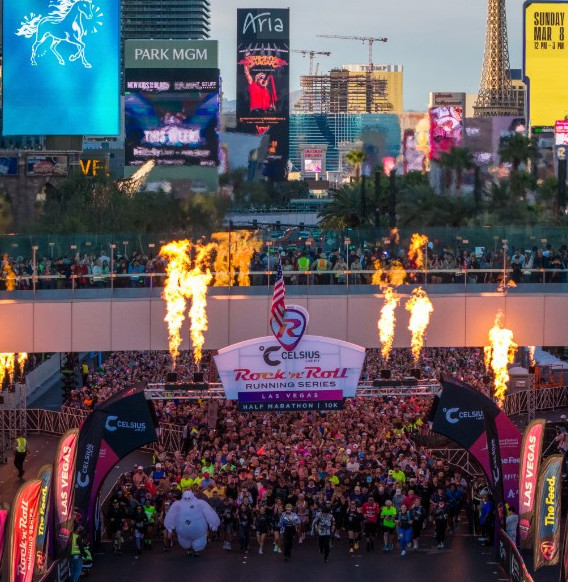 Rock 'n' Roll Las Vegas Marathon Takes Over Strip with 26K Runners