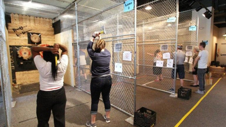Top Axe Throwing Spots in Las Vegas