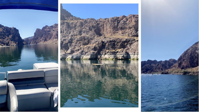 Paddleboard on Lake Mead and the Colorado River