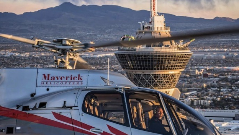 Fly Above Vegas in a Helicopter