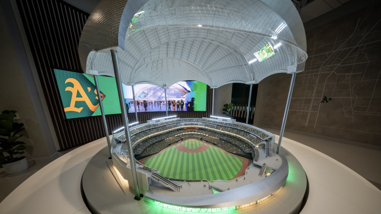 A’s Unveil The Immersive Cube™ in Las Vegas — A Mind-Blowing Preview of the Future Ballpark