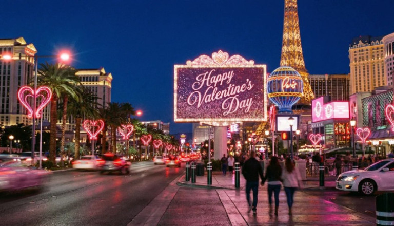 Las Vegas Crowned Top Valentine's Destination in Americas